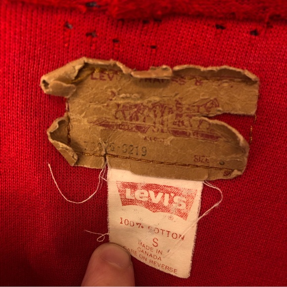 Rare Vintage Levis Hooded Acid Wash Denim Jacket - Picture 6 of 15